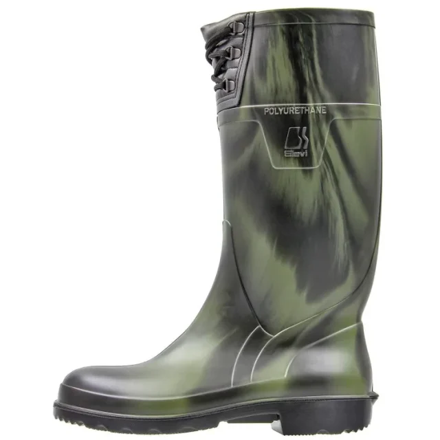 Sievi Light Boot Camo O5 Yrkesstövel svart/grön 35