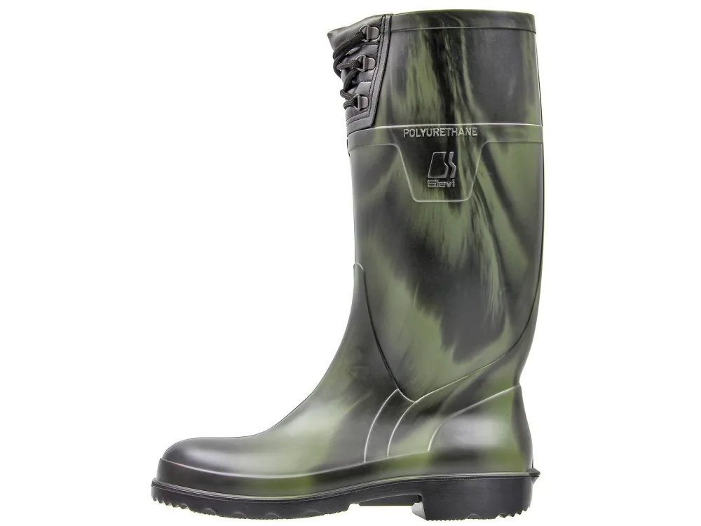 Sievi Light Boot Camo O5 Yrkesstövel svart/grön 35