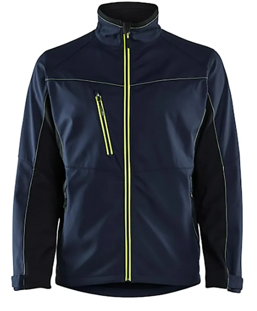 Blåkläder 495025168633XXXL Softshelljacka marinblå/gul 3XL