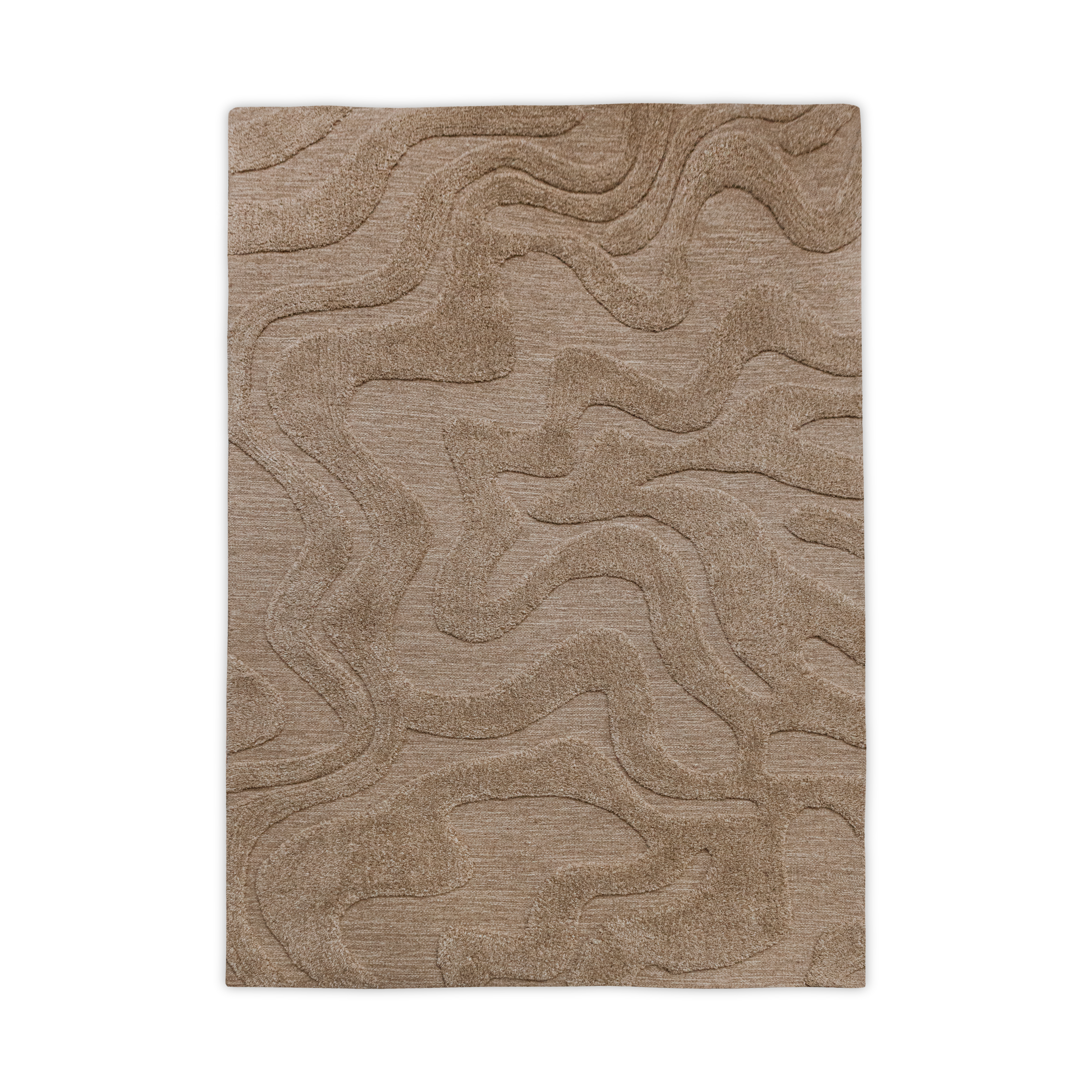 Norlander ullmatta 200x300 cm, Beige-melange