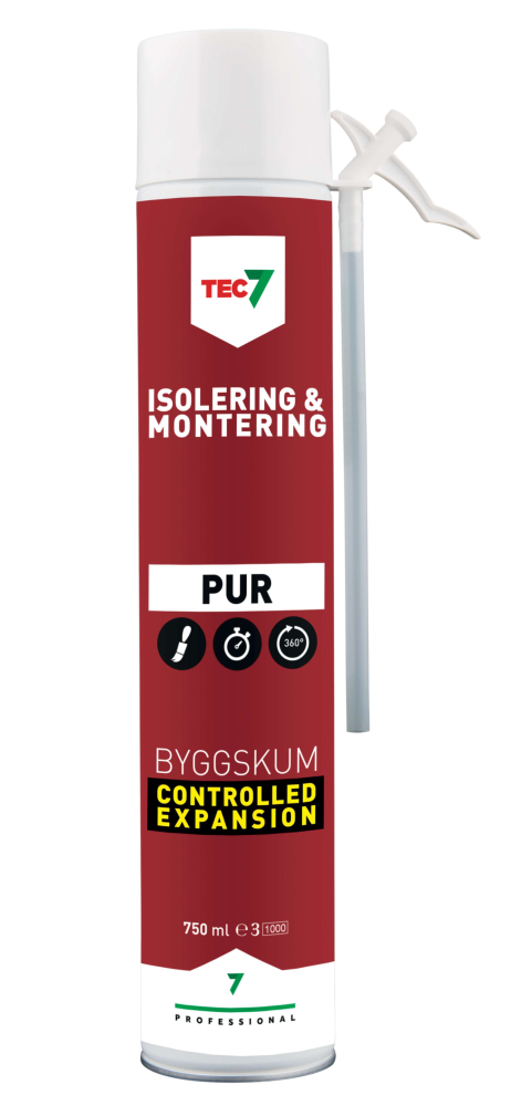 FOGSKUM PUR7 AEROSOL 750ML BYGGSKUM NOVATECH