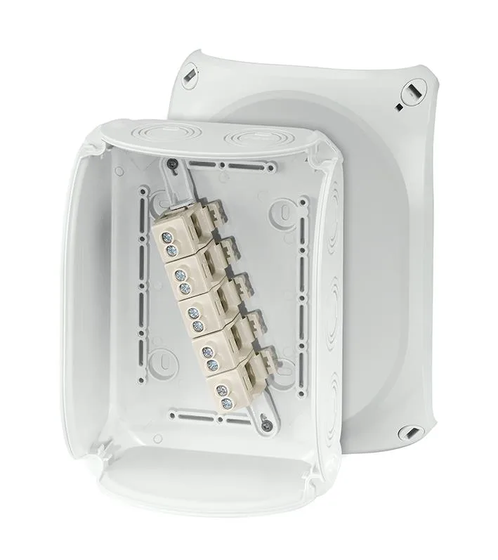 Hensel KF 1010 G Kopplingsdosa grå, IP66, glasfiber, 10 mm² 130x180 mm - Bild 2