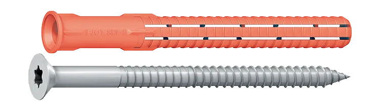 Sormat SDF-S Fasadplugg C1000, 25-pack 10Hx160 mm