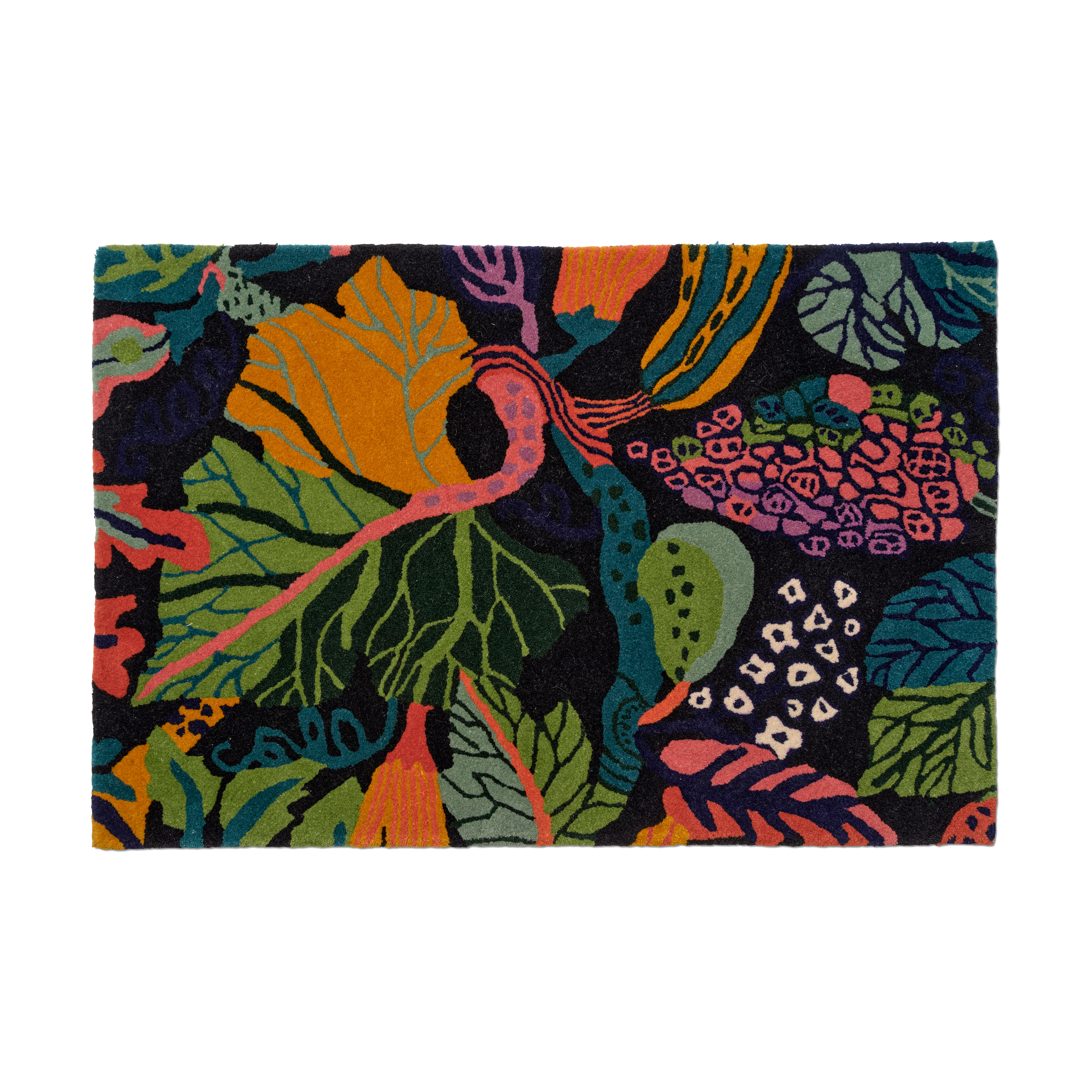 Heritage Garden dörrmatta 60x90 cm, Black-multi