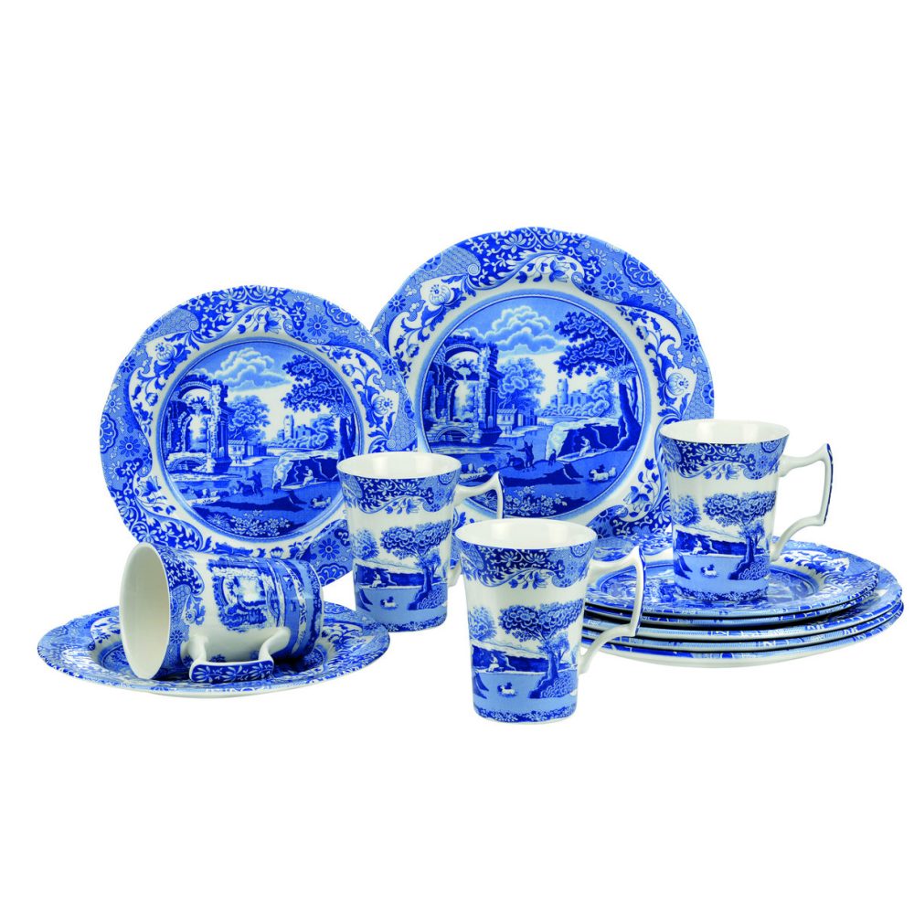 Blue Italian startset, 12 delar