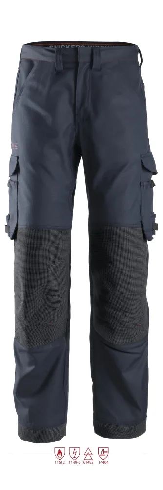 Snickers Workwear 6362 ProtecWork Arbetsbyxa marinblå 58