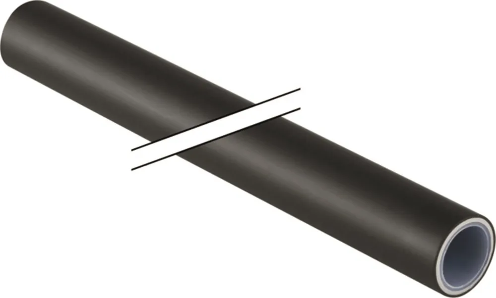 Geberit 1875019 Kombirör 5 m, svart 26 mm