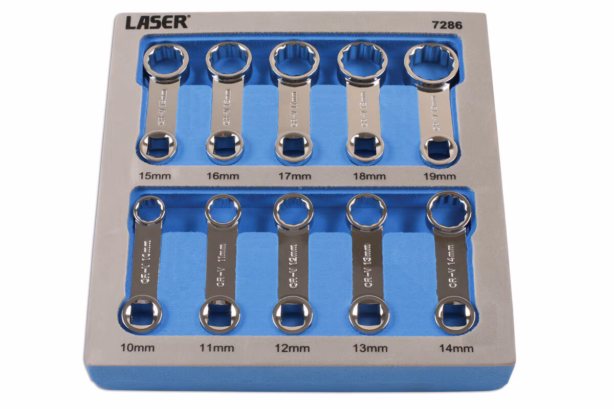 Kjøp Laser Momentadaptersett, 3/8"D, 10 stk