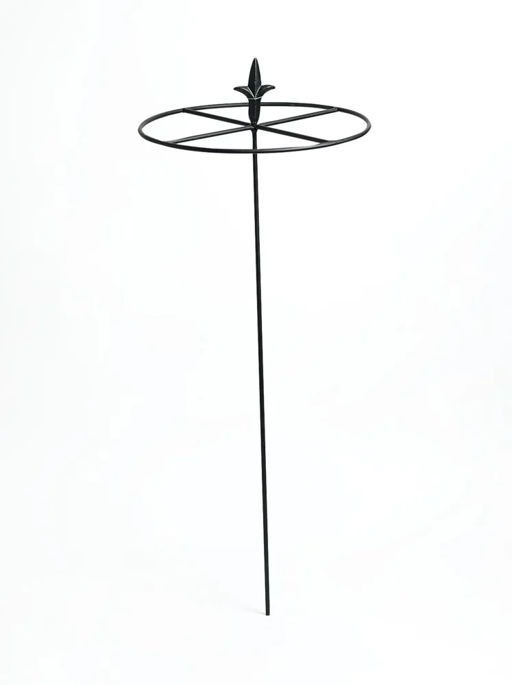 Nelson Garden 6096 Perennstöd svart, Ø28x75 cm