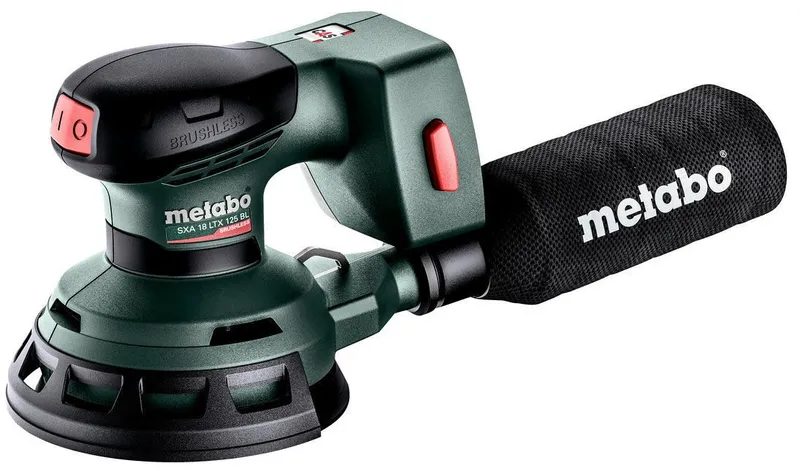 Metabo SXA 18 LTX 125 BL Excenterslip batteridriven 18V METABOX (utan batterier)