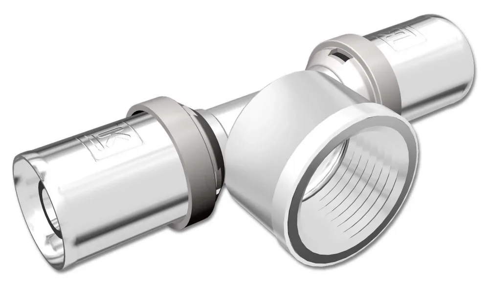 LK Systems PressPex 1876583 T-koppling invändig gänga, avstick 32 x 25 x 32 mm - Bild 2