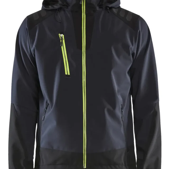 Blåkläder 474925139999L Softshelljacka svart/svart Svart/svart