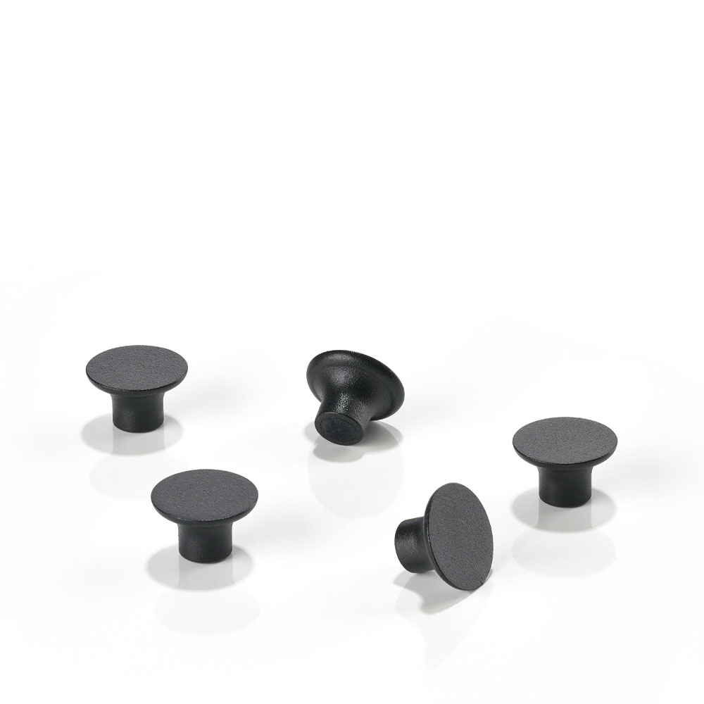 A-Magnet magnet, black, 5-pack