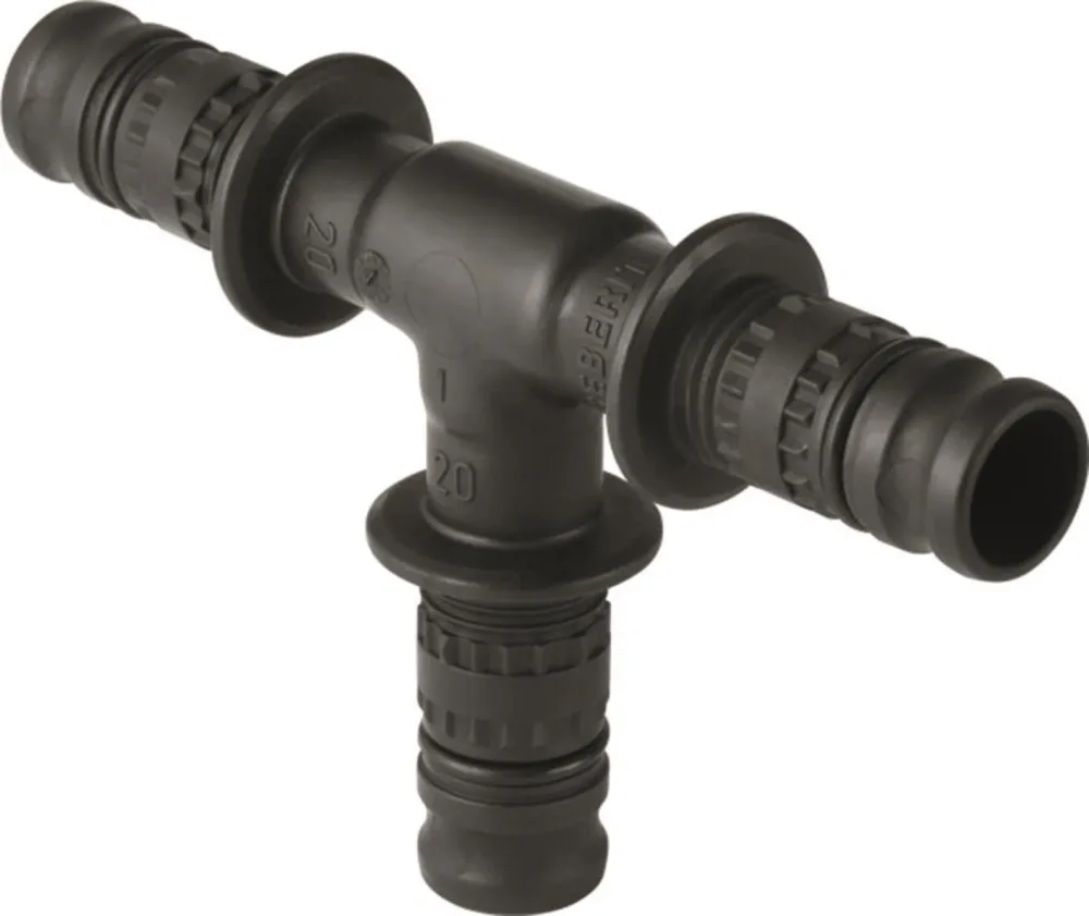 Geberit 1877886 T-rör för tappvatten/värme/kyla 32 x 32 x 32 mm