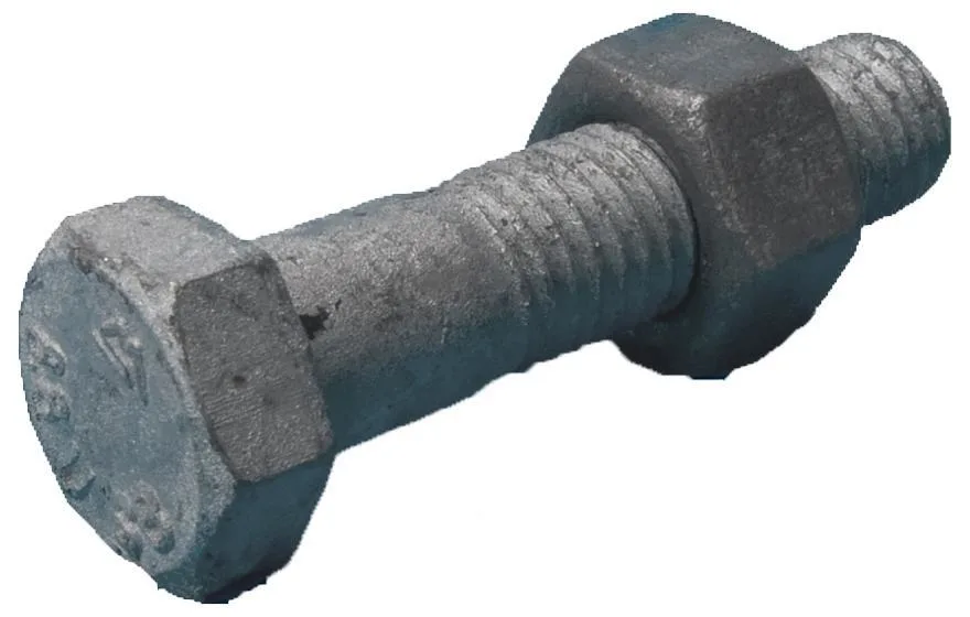 Z 1129130400 Stålbyggnadsskruv M30 delgängad, 8.8, FZV ISO 4014/4032 30 x 400 mm, 5-pack
