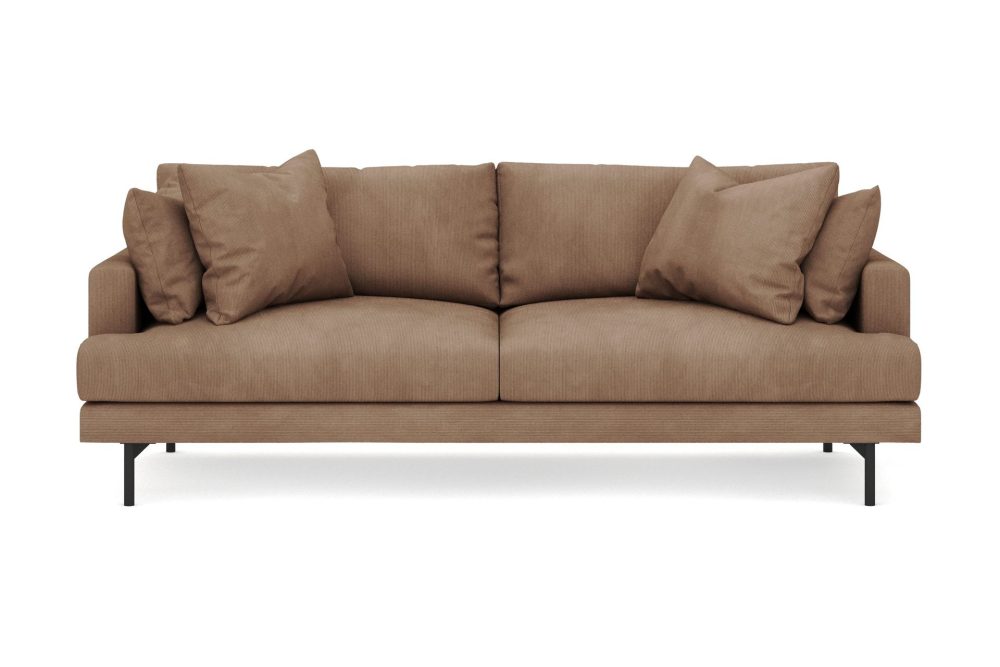 Menard 4-sits Djup Manchestersoffa