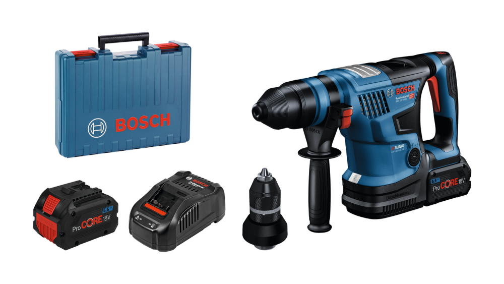 BORRHAMMARE BOSCH GBH 18V-34 CF 2X8AH PROCORE