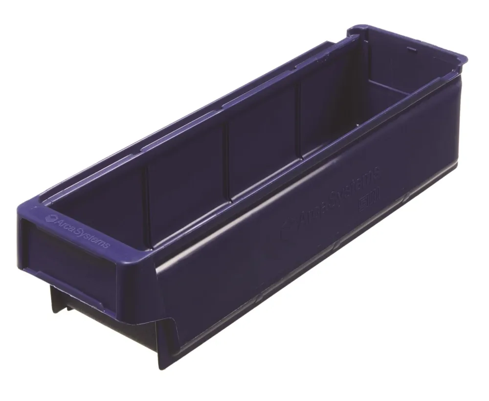 Schoeller Allibert ARCA 9111 Lagerlåda blå 400x115x100 mm