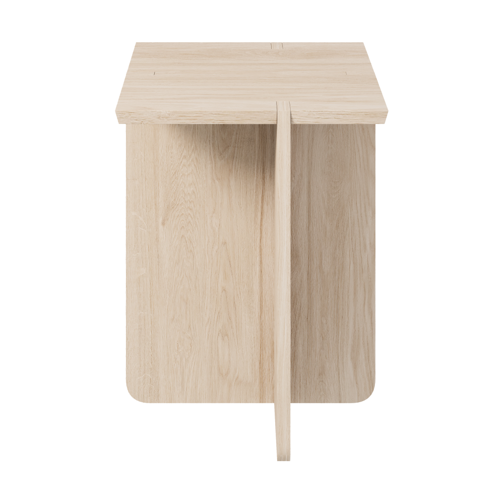 Engawa sidobord, Oak, 35x35x46 cm