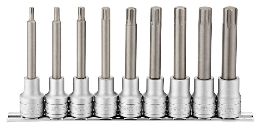 Teng Tools Bitshylsa i sats M1209TX 1/2 TX20-60 9 delar