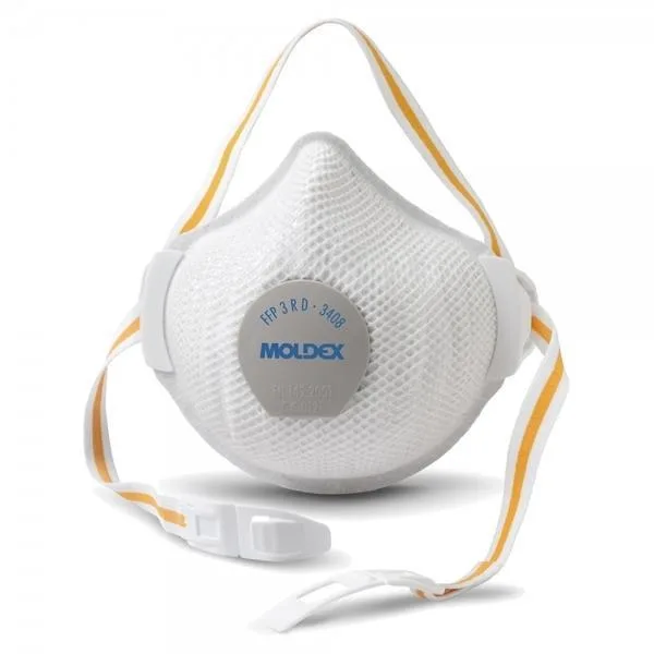 Moldex Air Plus ProValve 340801 Halvmask med ventil, 5-pack