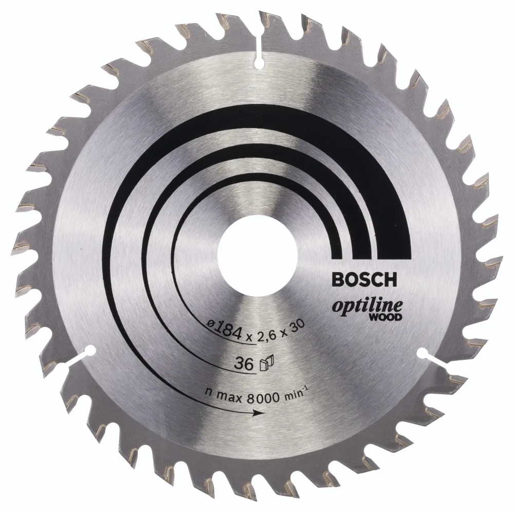 Bosch PRO Wood 2608641765 Cirkelsågklinga för nätdrivna gerings- och cirkelsågar 254x30, 60T