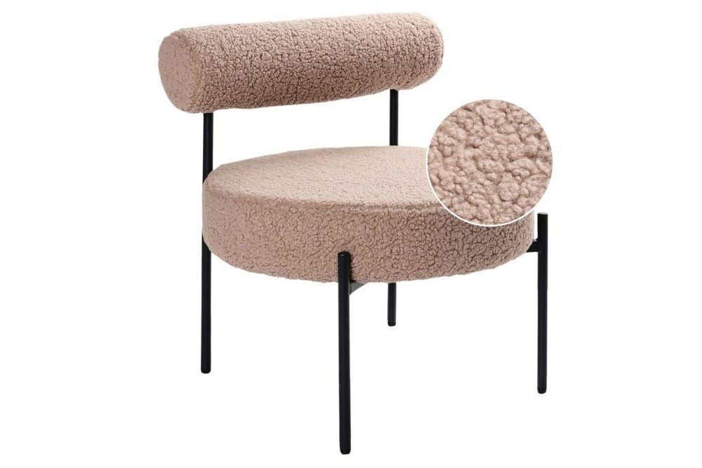 Fåtölj Alpha Beige/svart