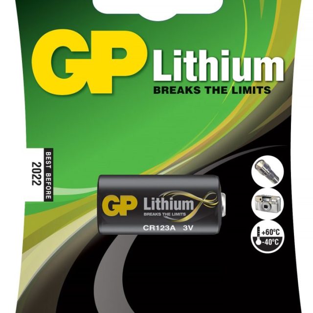 Kjøp GP Batterier Batteri 123A