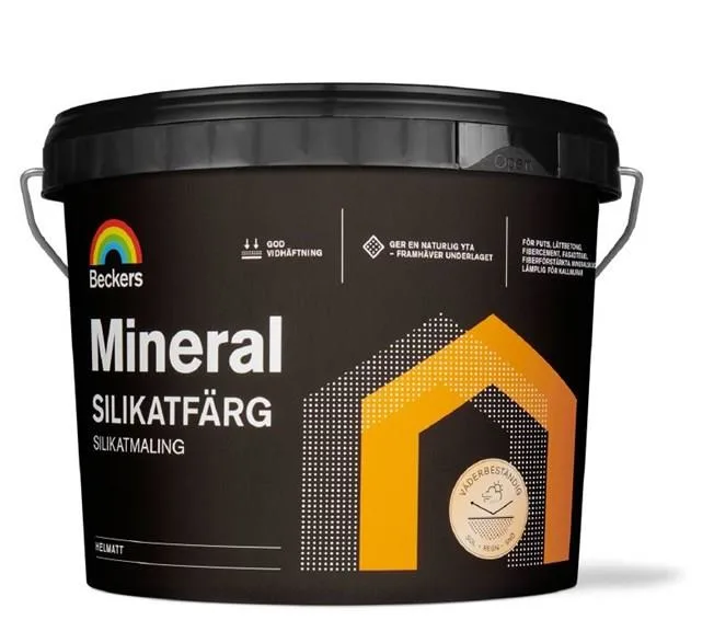 Beckers Mineral Silikatfärg helmatt Valfri kulör - Bild 2