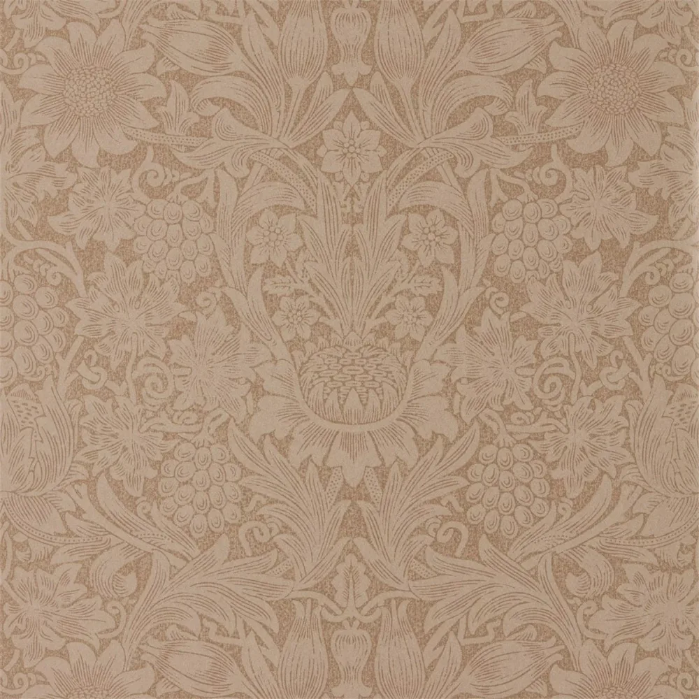 Pure Sunflower Copper/russet Dmpu216046 Koppar Tapet | Stuvbutiken