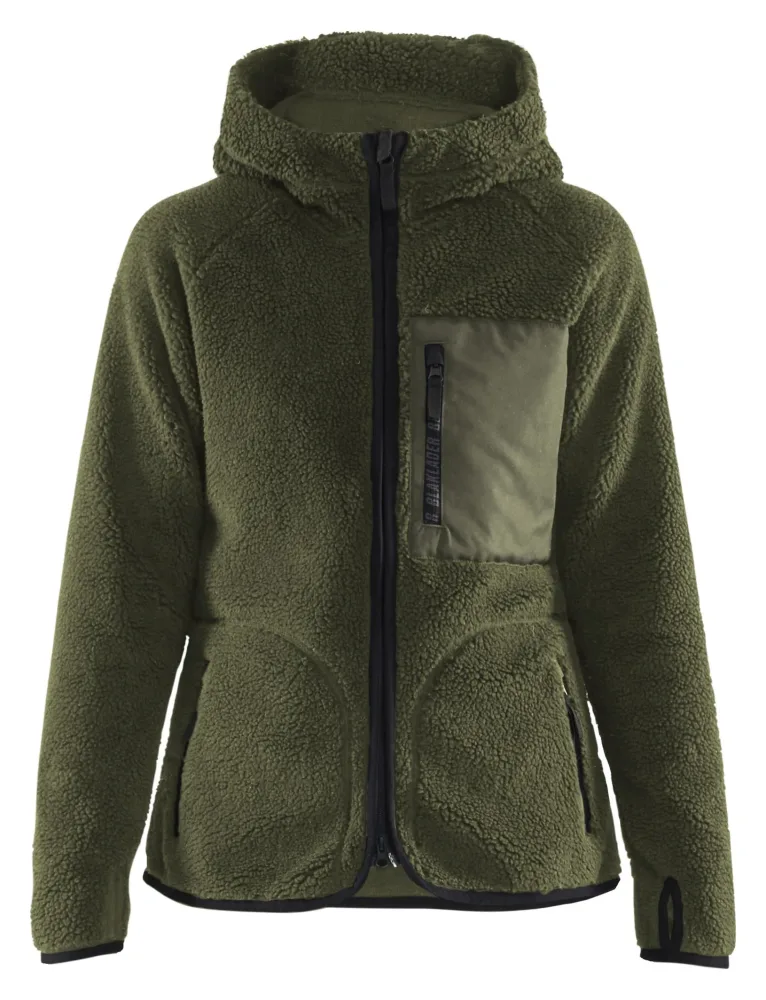 Blåkläder 472729559900S Pälsfiberjacka svart Svart - Bild 2