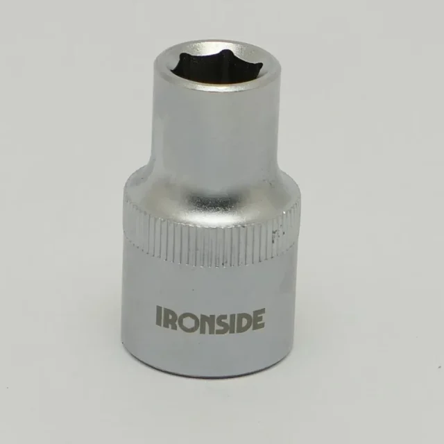 Ironside 102568 Hylsa 1/2", flank drive, sexkant Nyckelvidd: 15 mm