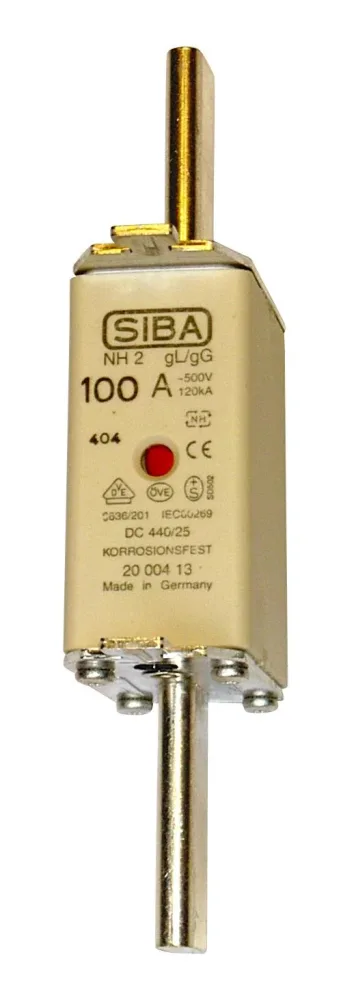 SIBA 2000413.400 Knivsäkring NH2, gL/gG 400 A, 3-pack