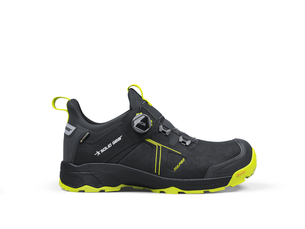 SKYDDSSKO VAPOR 3 GTX L STL43 SVART/GRÖN SOLID GEAR