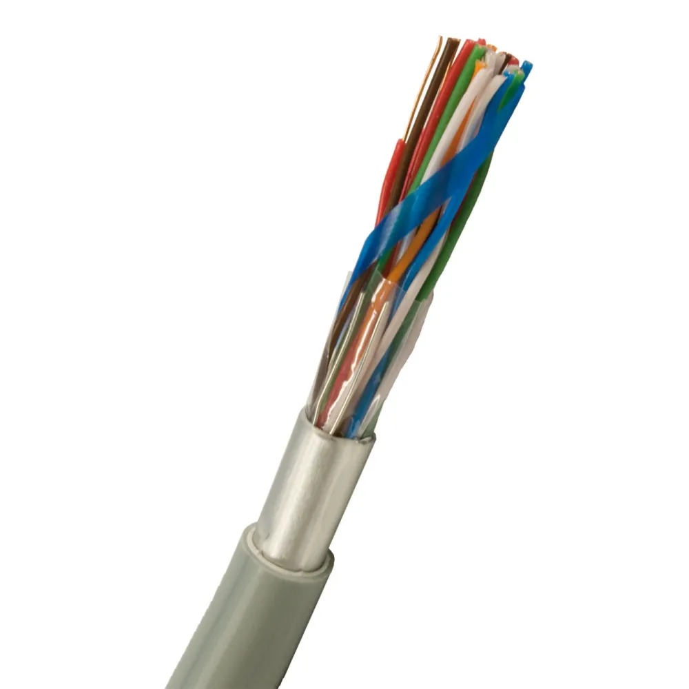 Nexans ELAQBEU Telekabel 100x2x0.5 mm, grå 500 m, trumma