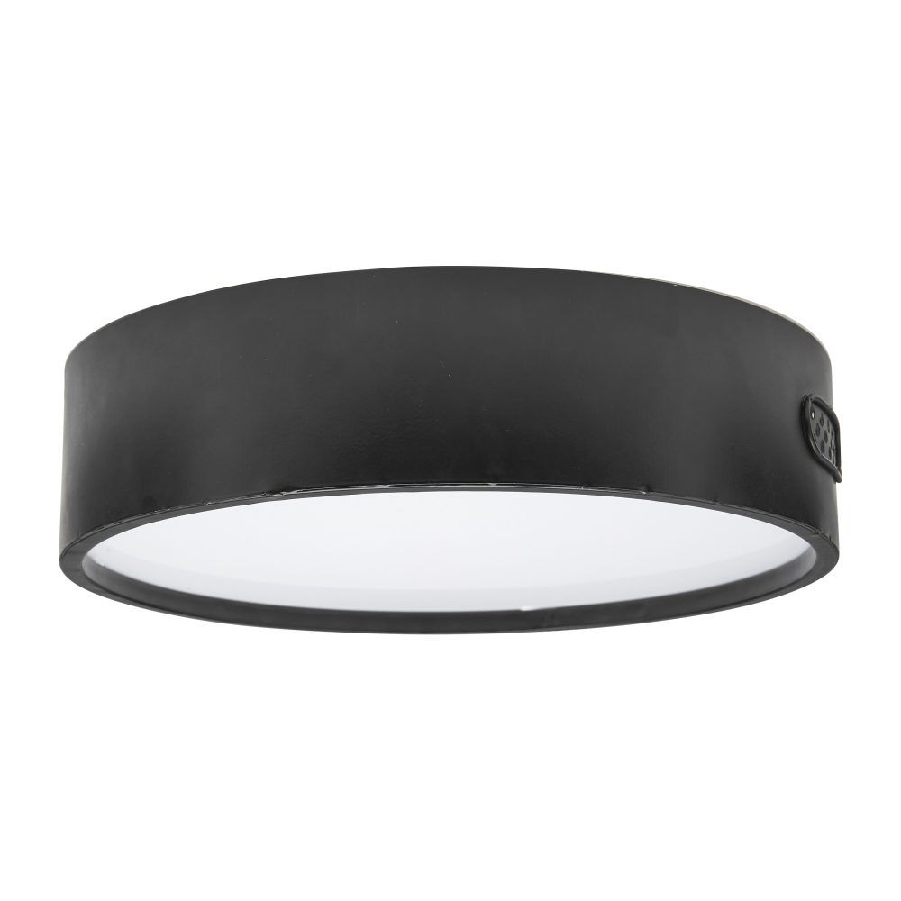 Norton plafond Ø40 cm, Svart
