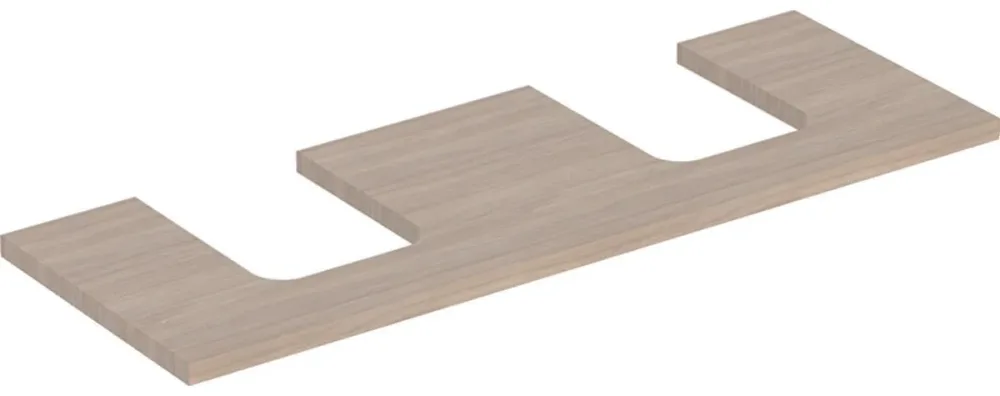 Geberit ONE 505.276.00.2 Bänkskiva 135 cm Vit, matt - Bild 2