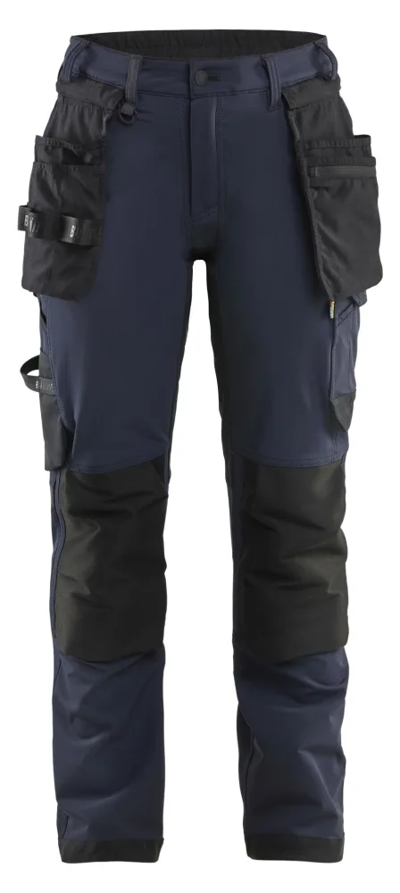 Blåkläder 712116458699C46 Arbetsbyxa marinblå/svart Marinblå/svart - Bild 2