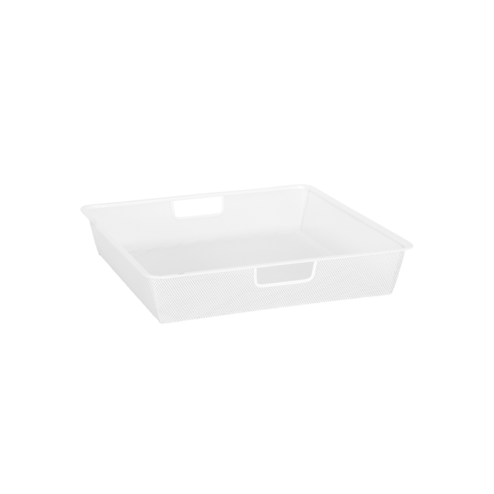 MESHBACK VIT 45X40X8CM ELFA 144190 FÖR UTDRAGSRAM