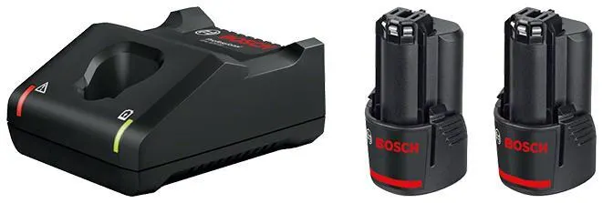 Bosch GAL 12V-40 + 2st 12V 3.0Ah Laddpaket
