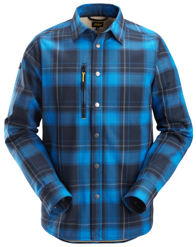 SKJORTA SNICKERS WORKWEAR 8522 BLÅ/MARIN XXL, FORDRAD