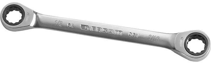 Facom 64.1/2X9/16 Ringnyckel med spärr 1/2"x9/16"
