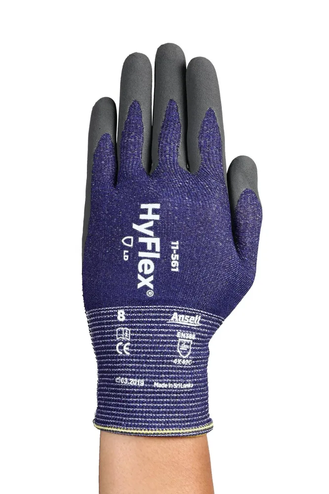 Ansell HyFlex 11-561 Skärskyddshandske nitrilgummi 8