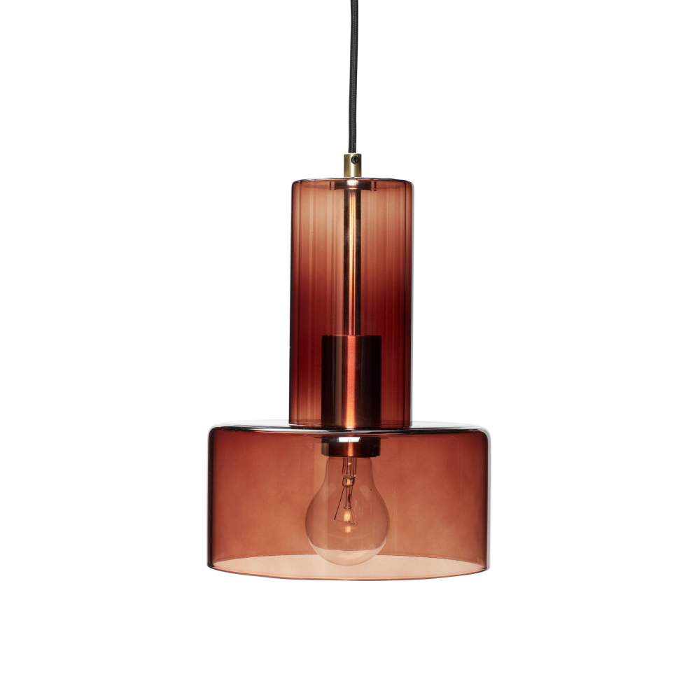 Ripple taklampa, Amber