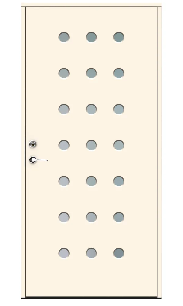 Swedoor Domino Ytterdörr vit (S 0502-Y) 988x1980 mm