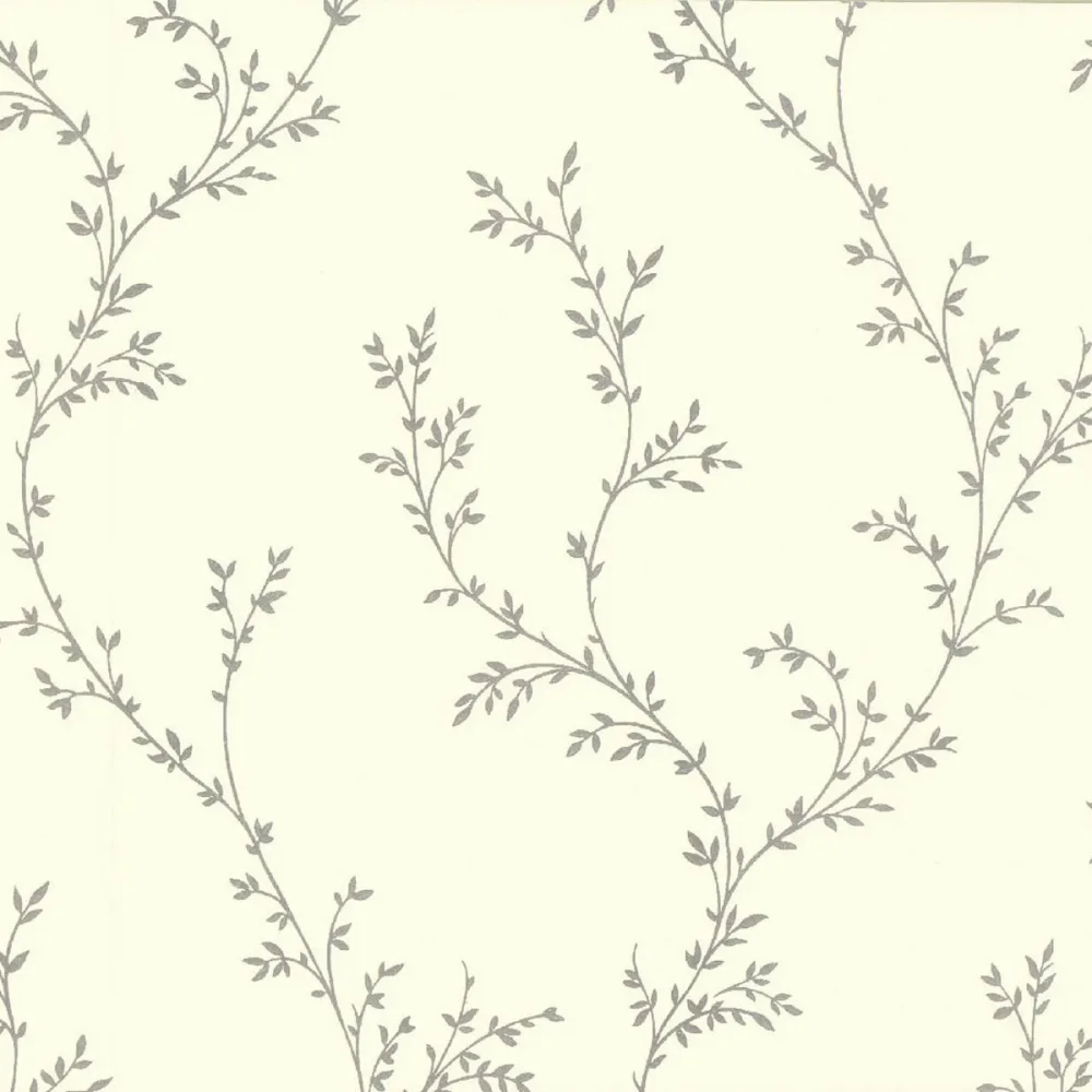 Rosemore Milton 1601-103-01 Vit Tapet | Stuvbutiken