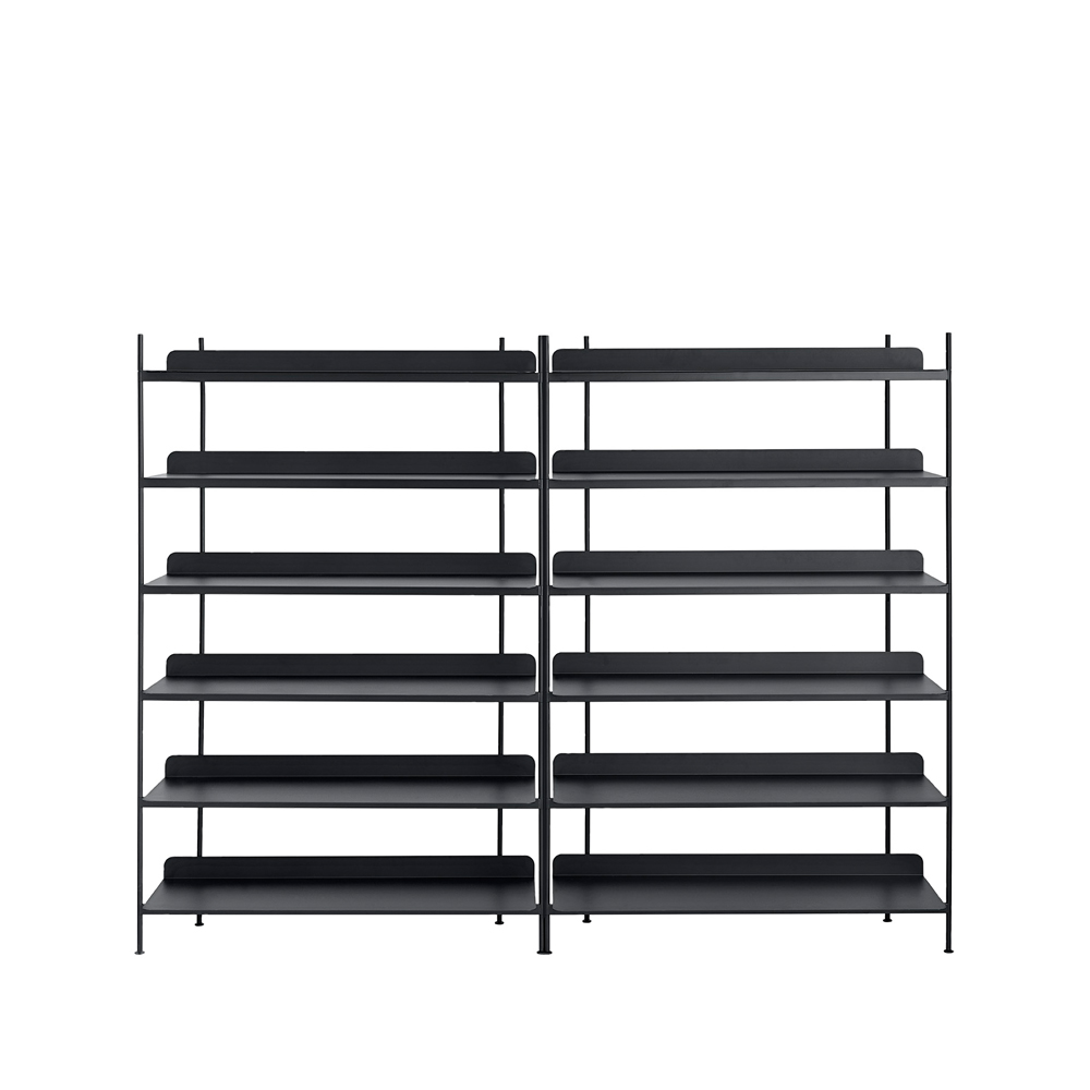 Compile configuration 8 hyllsystem, Black