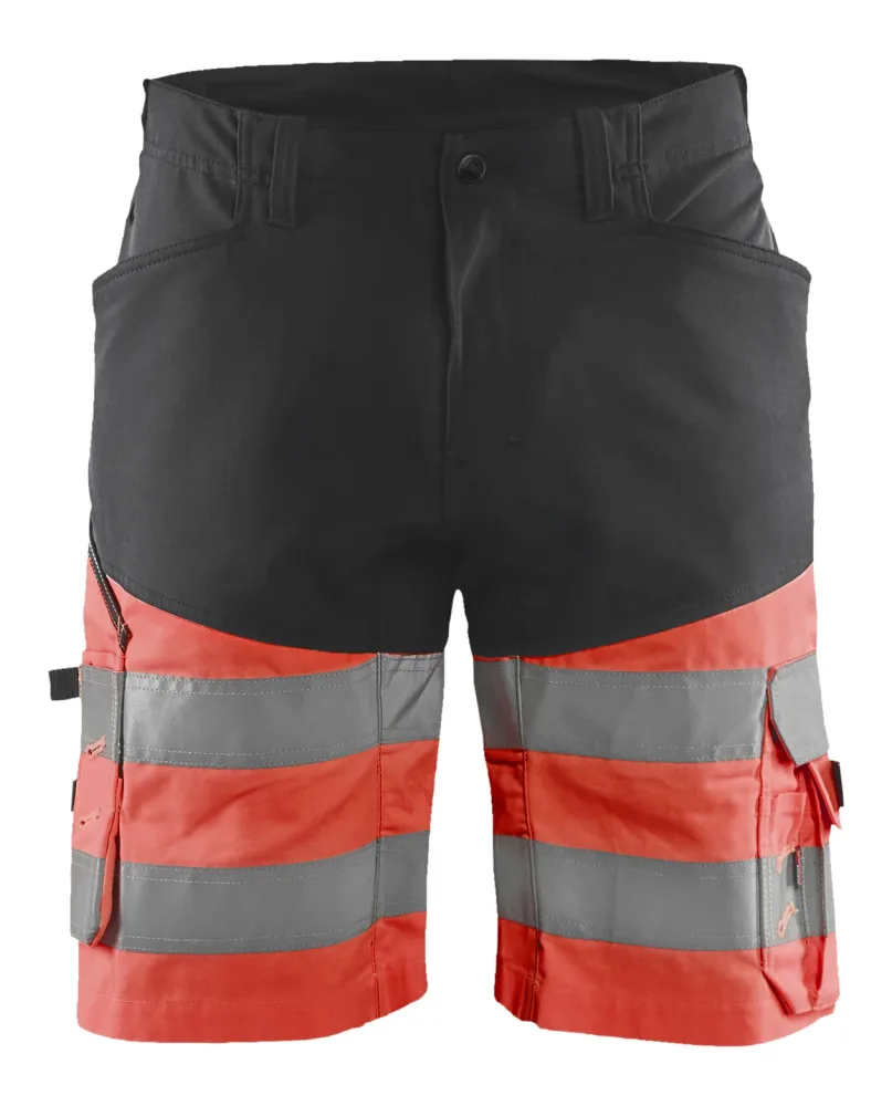 Blåkläder 154118119955C48 Shorts svart/röd C48