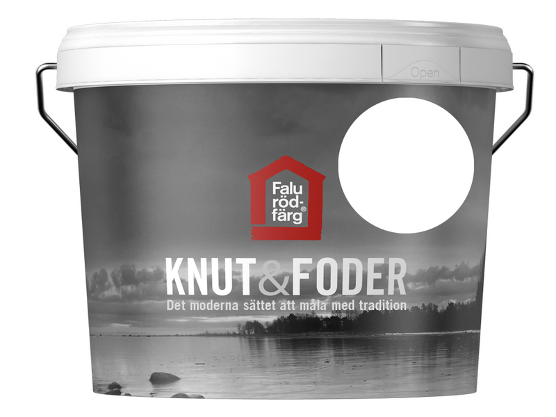 FALU RÖDFÄRG KNUT & FODER VIT 3L