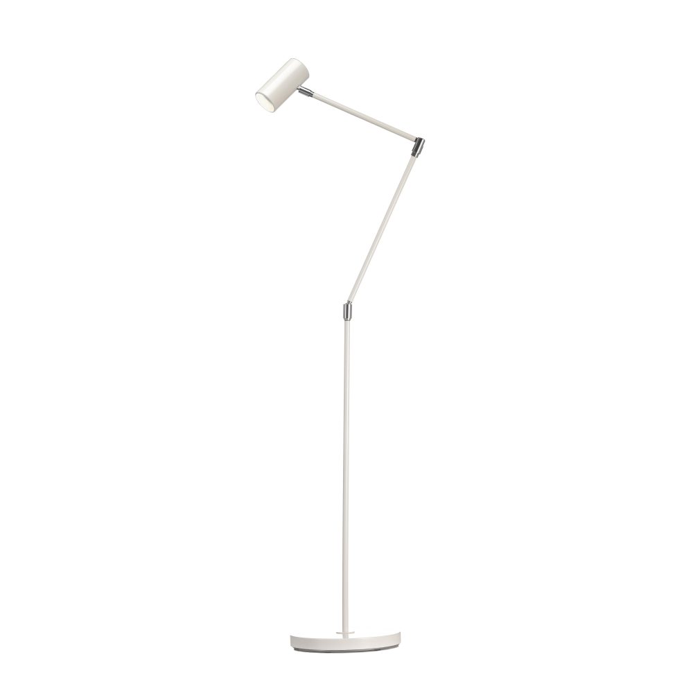 Minipoint golvlampa GX225, vit